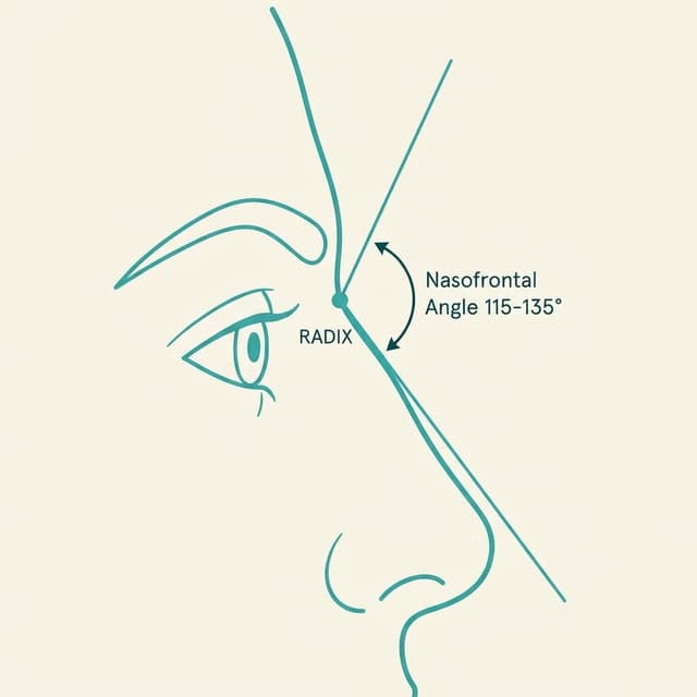 Nasofrontal Angle (Radix)