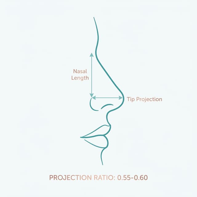 Tip Projection (Goode's Ratio)